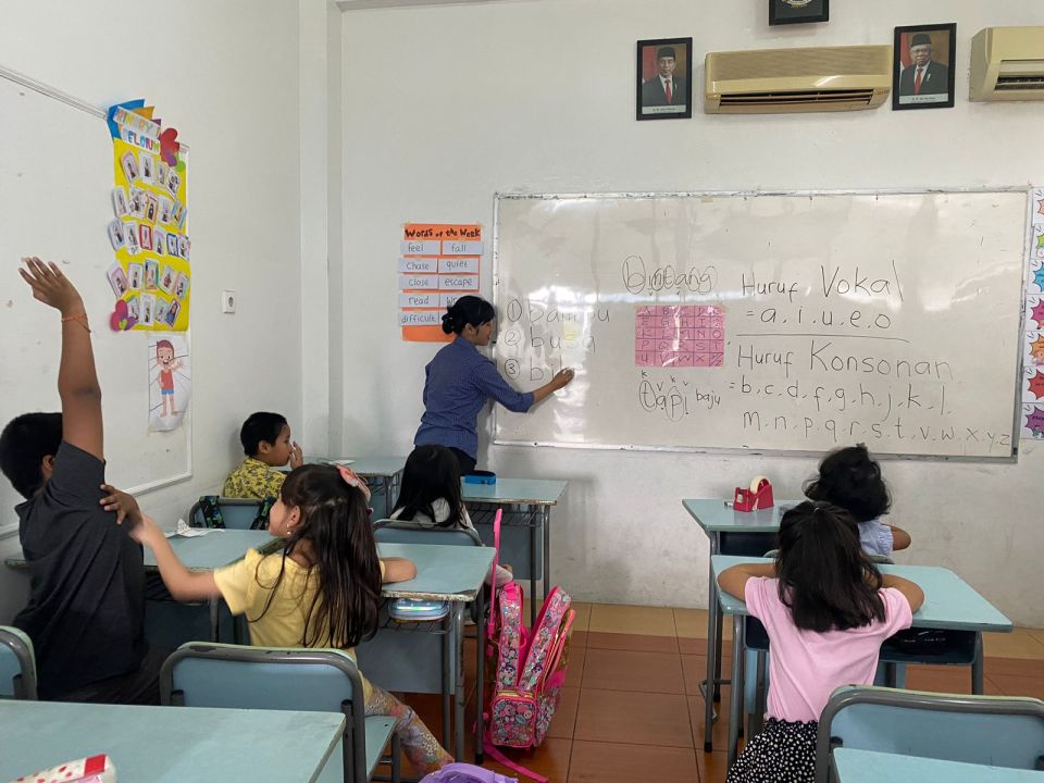 Primary 1 Bahasa Indonesia Mengenal Huruf Vokal Dan Konsonan Focus